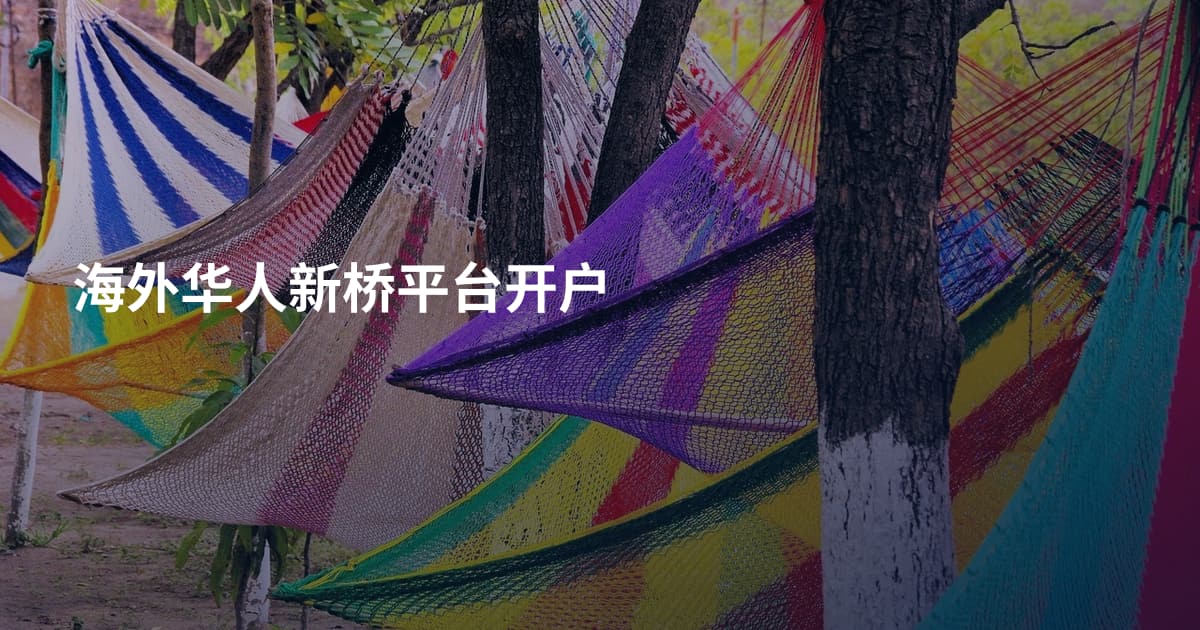 海外华人新桥平台开户