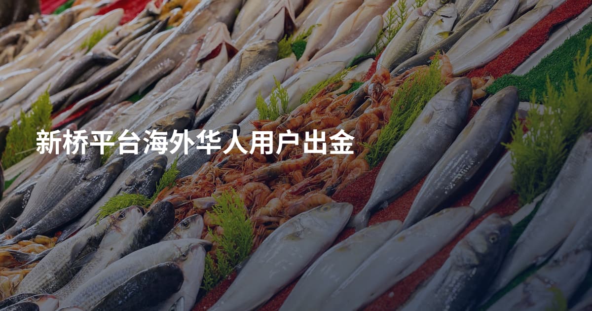 新桥平台海外华人用户出金
