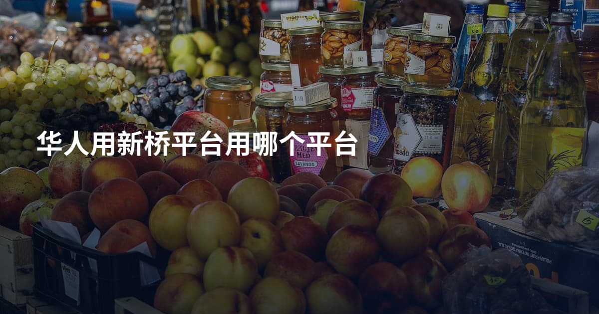 华人用新桥平台用哪个平台