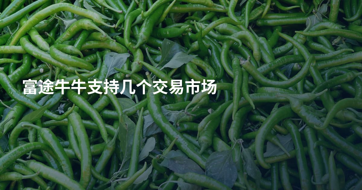 富途牛牛支持几个交易市场