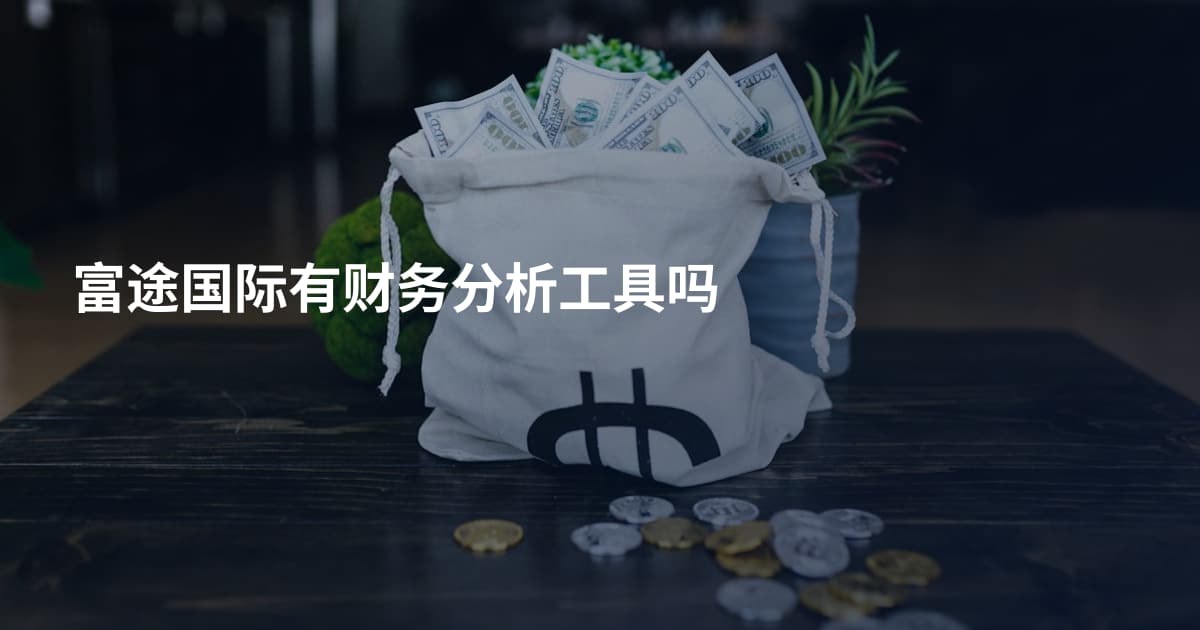 富途国际有财务分析工具吗