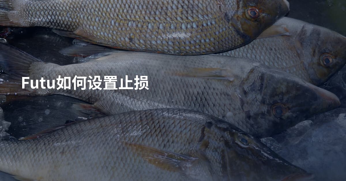 Futu如何设置止损