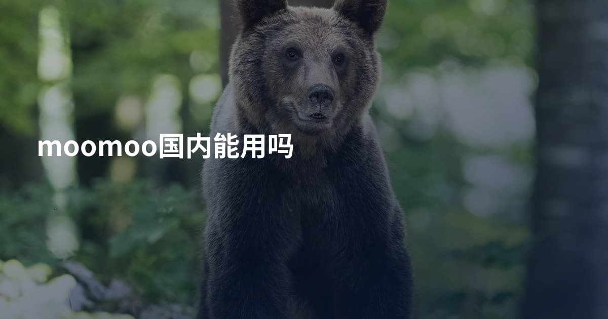 moomoo国内能用吗