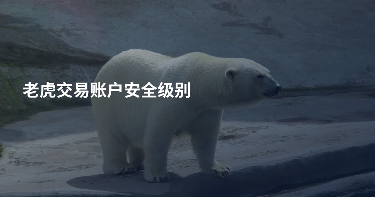 老虎交易账户安全级别