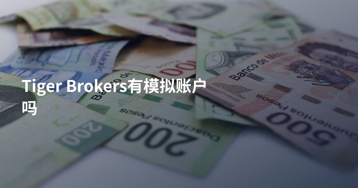 Tiger Brokers有模拟账户吗