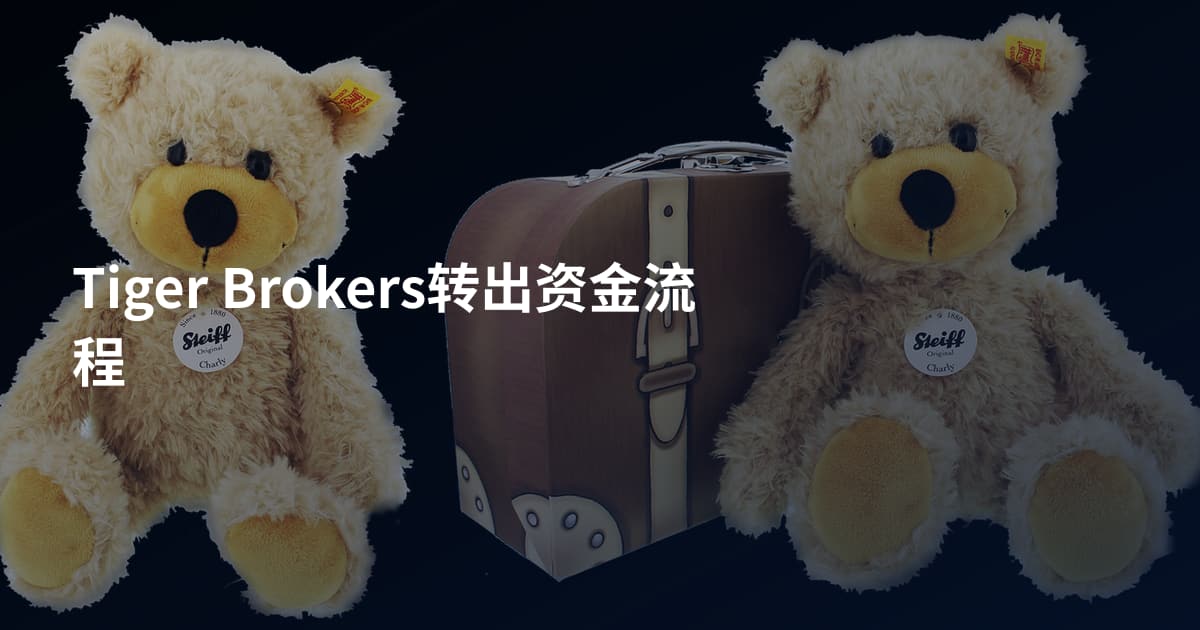 Tiger Brokers转出资金流程