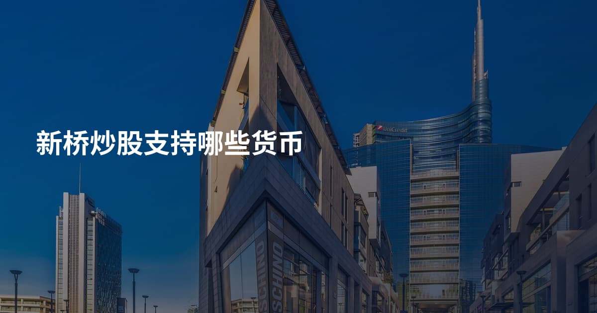 新桥炒股支持哪些货币