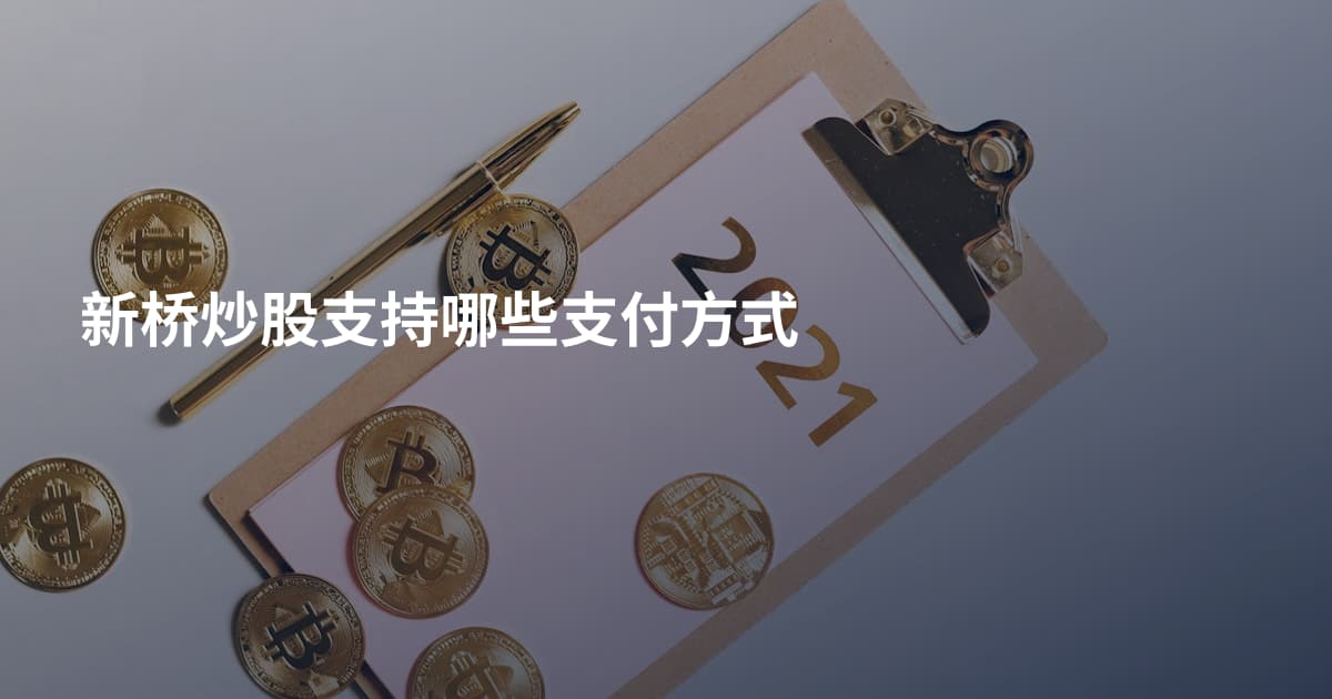新桥炒股支持哪些支付方式
