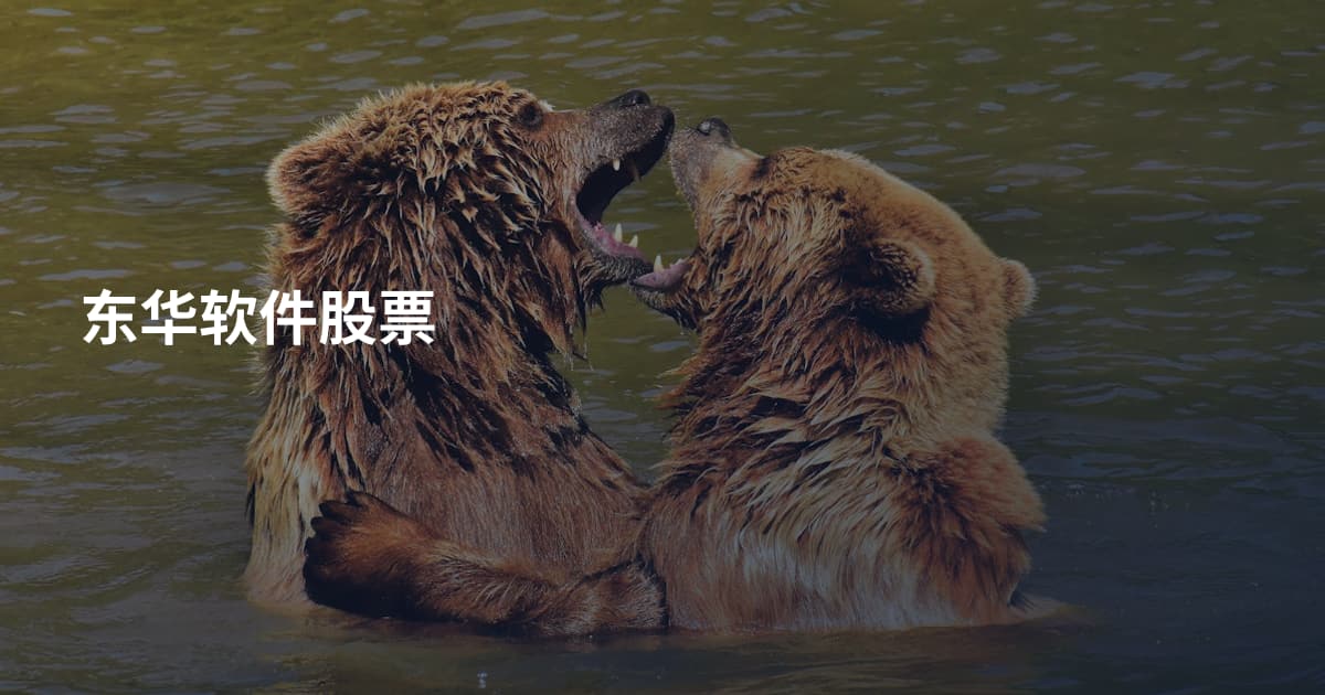 东华软件股票