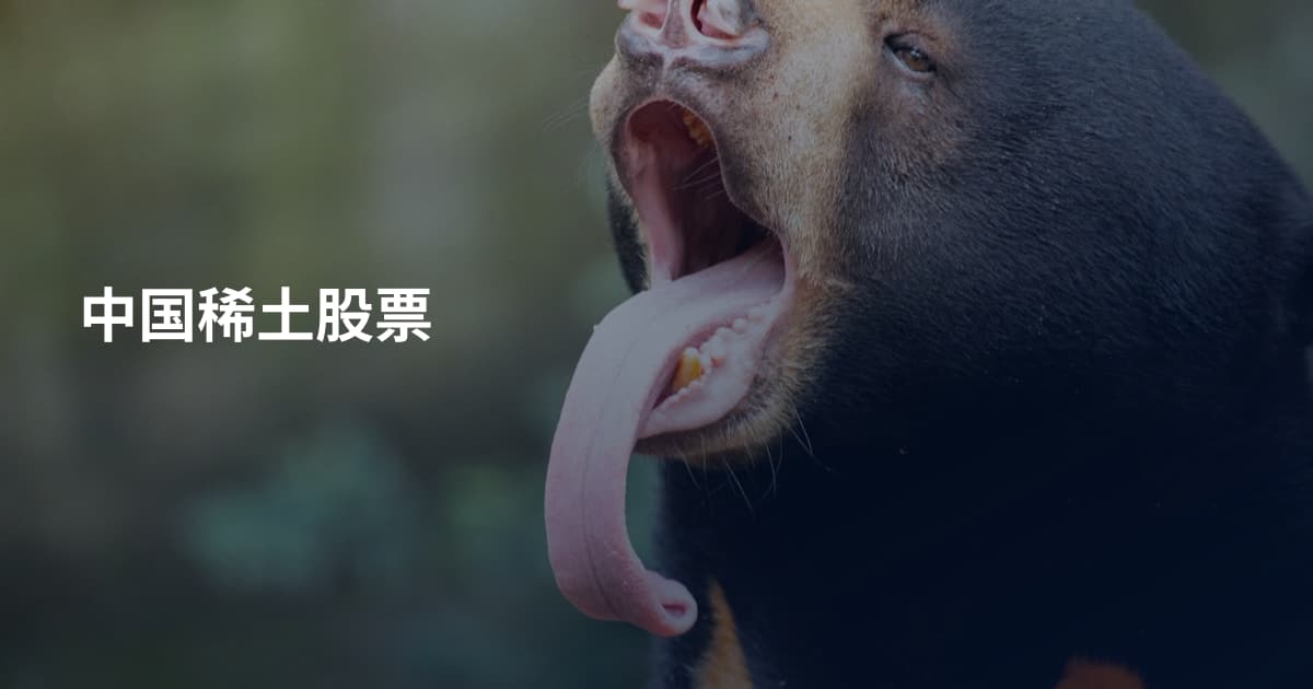 中国稀土股票