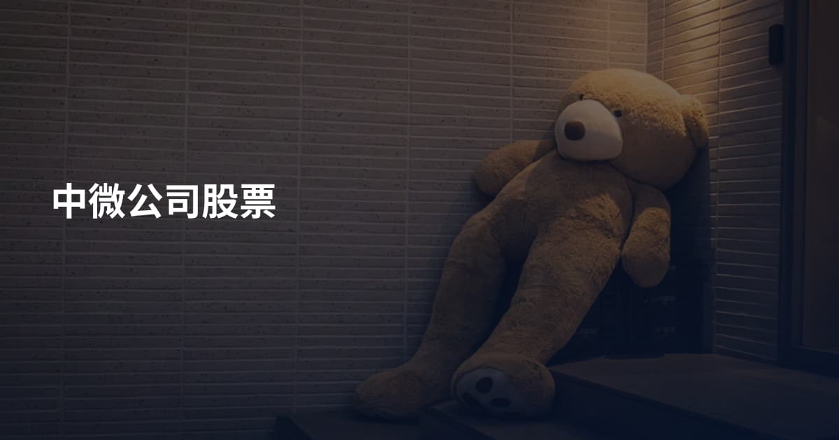 中微公司股票