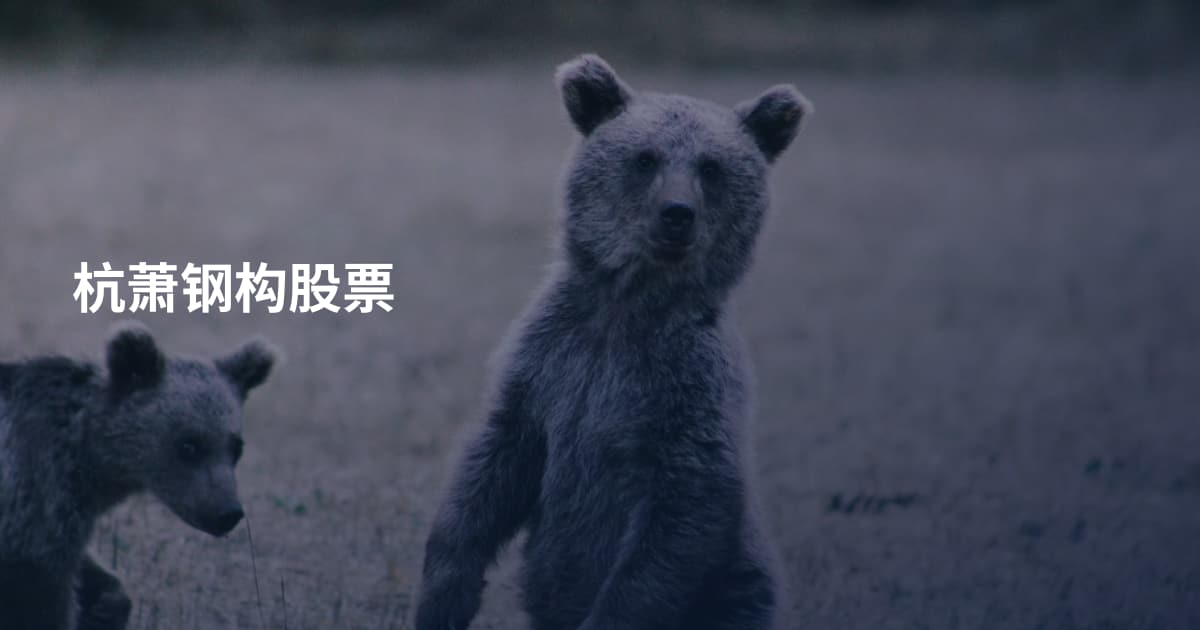 杭萧钢构股票
