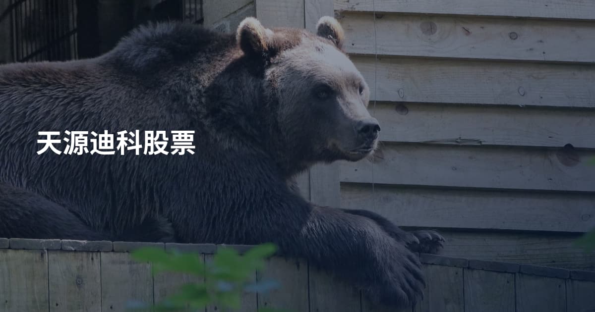 天源迪科股票