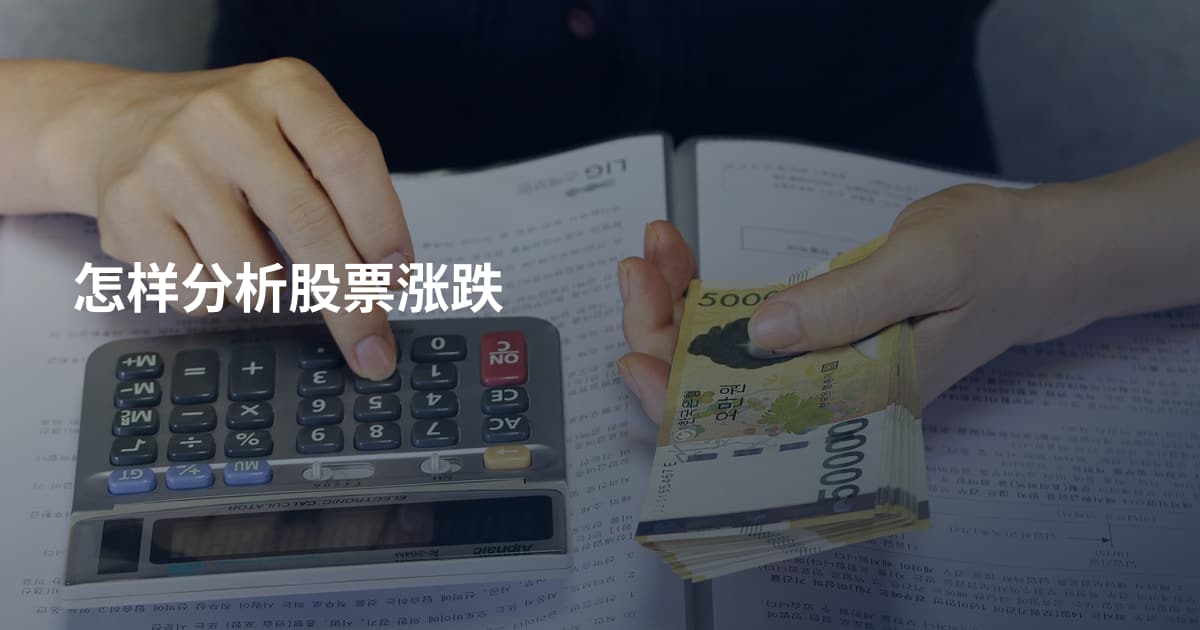 怎样分析股票涨跌