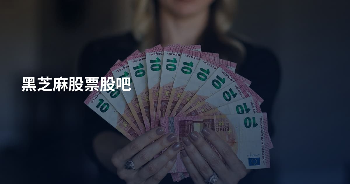 黑芝麻股票股吧