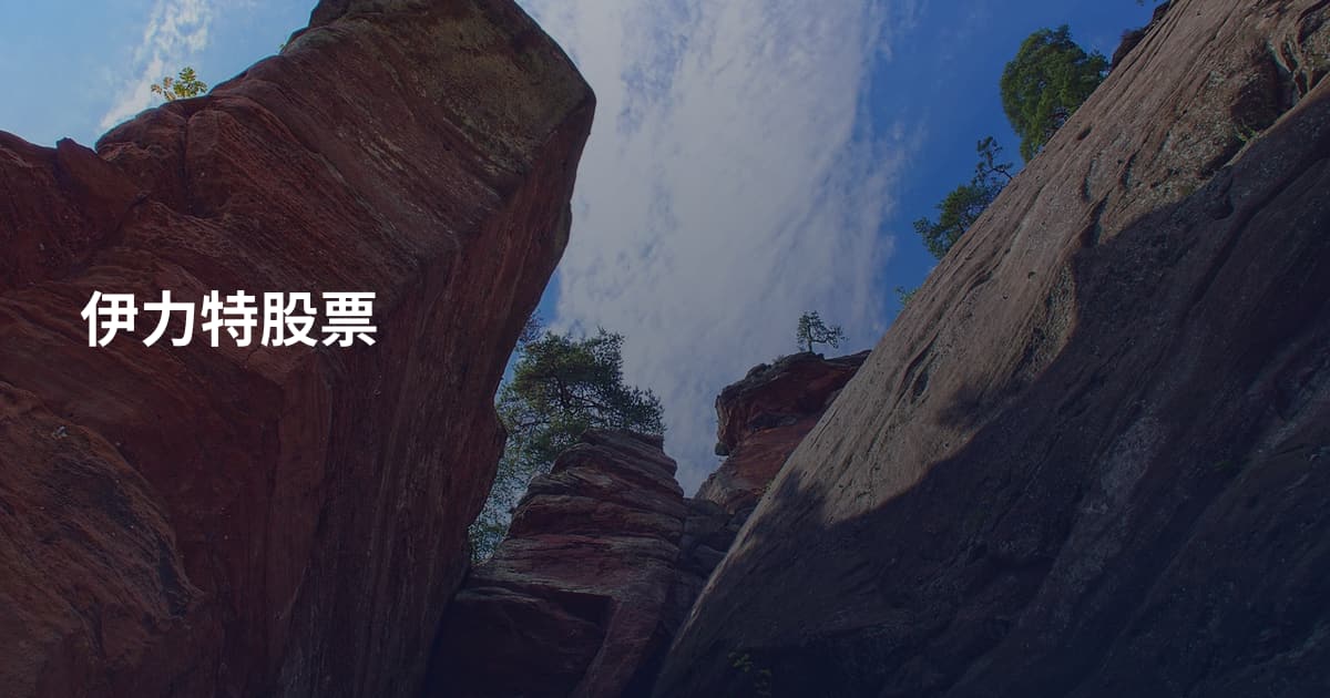 伊力特股票