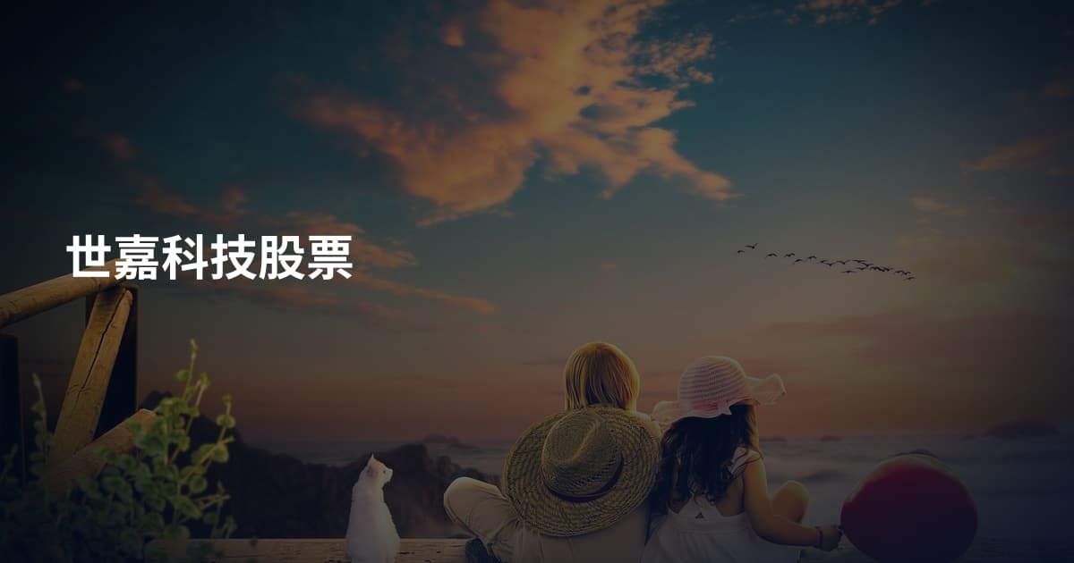 世嘉科技股票