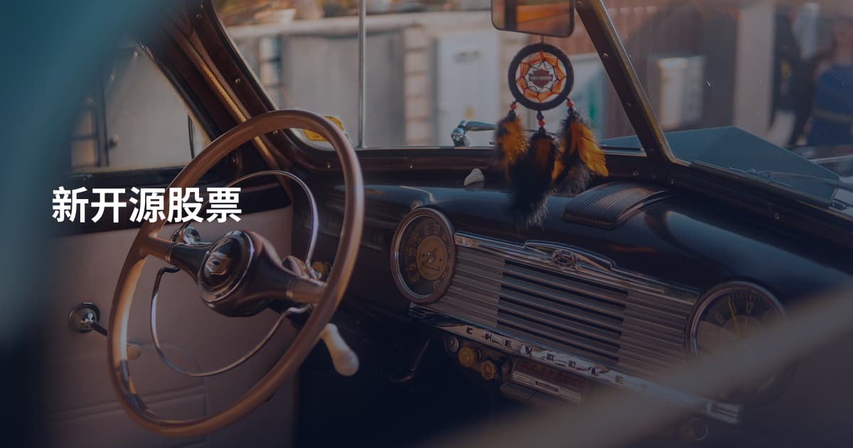 新开源股票