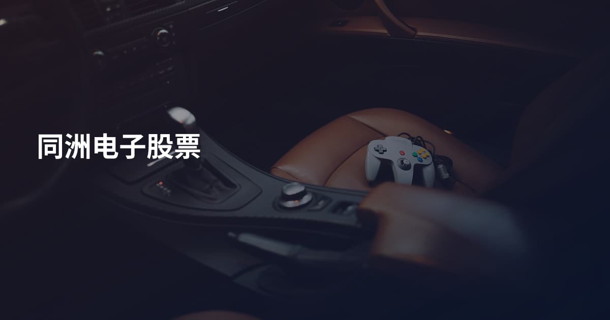 同洲电子股票