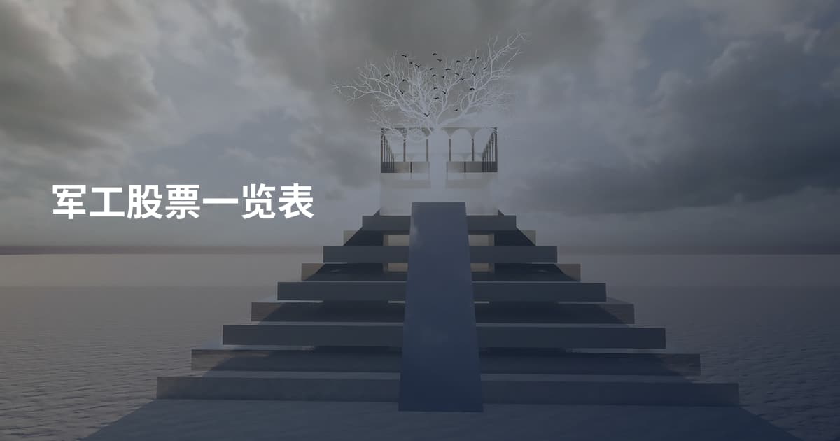 军工股票一览表