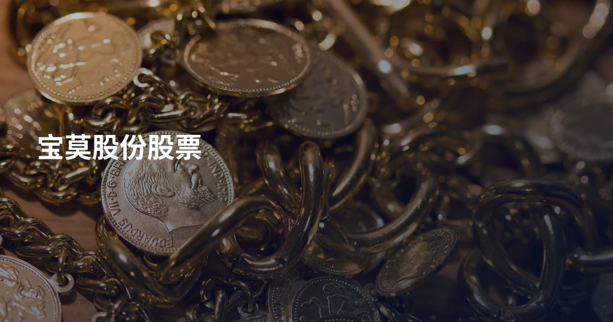 宝莫股份股票