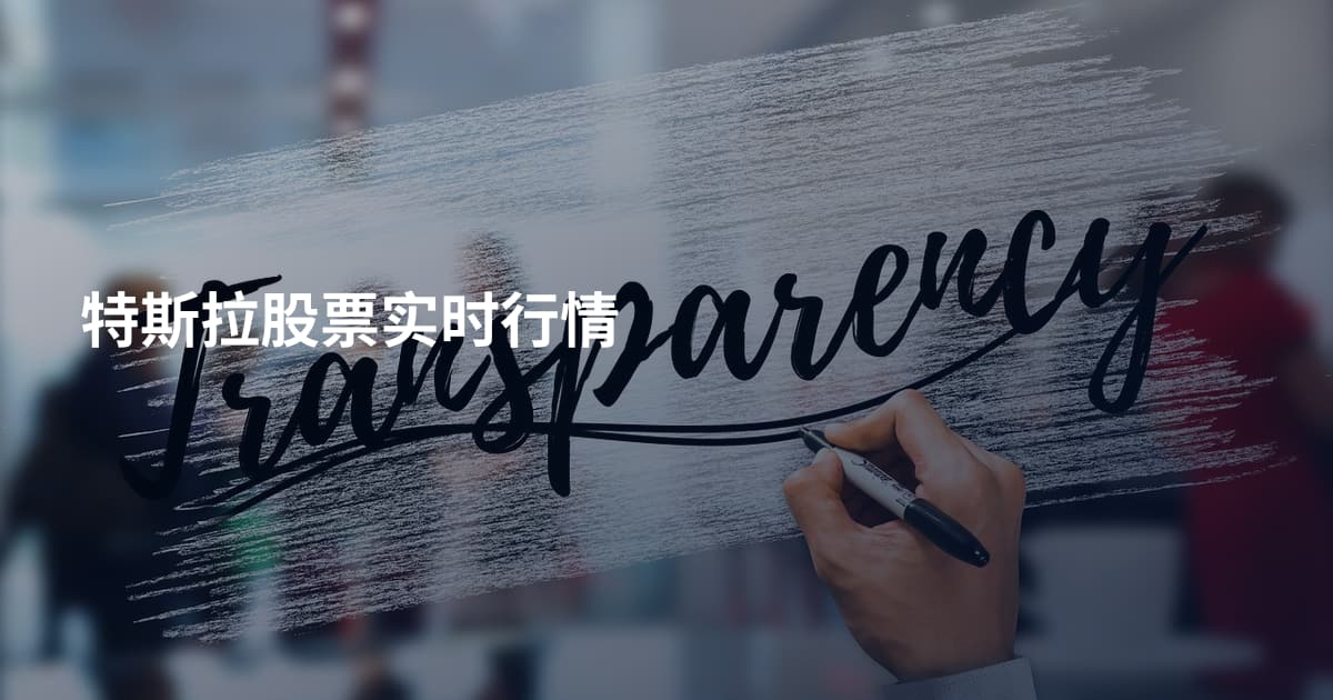 特斯拉股票实时行情
