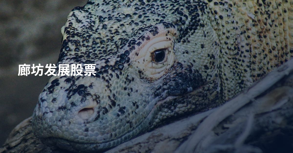 廊坊发展股票