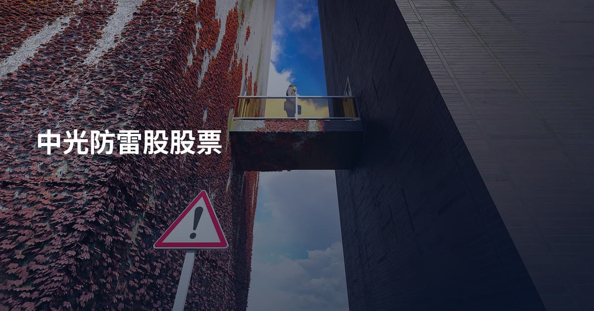 中光防雷股股票