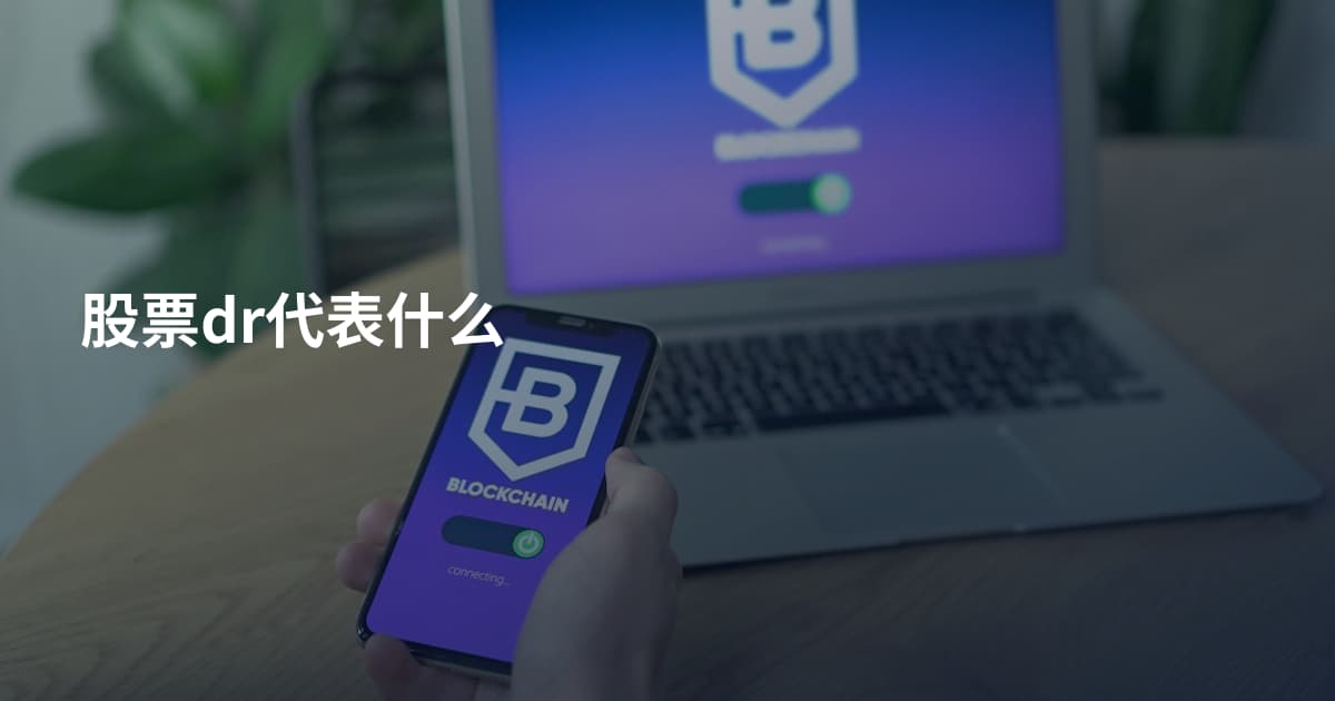 股票dr代表什么
