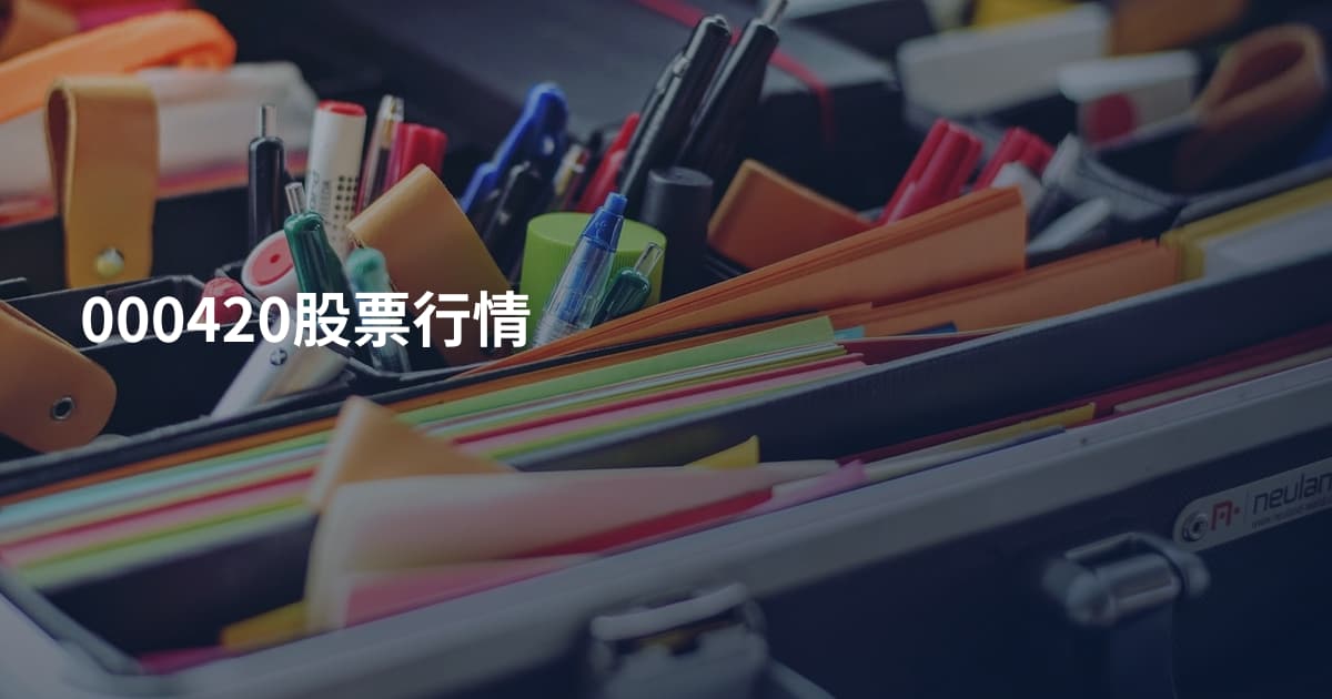 000420股票行情