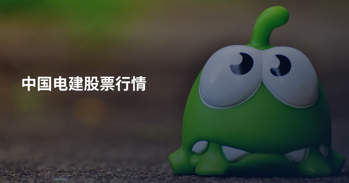 中国电建股票行情