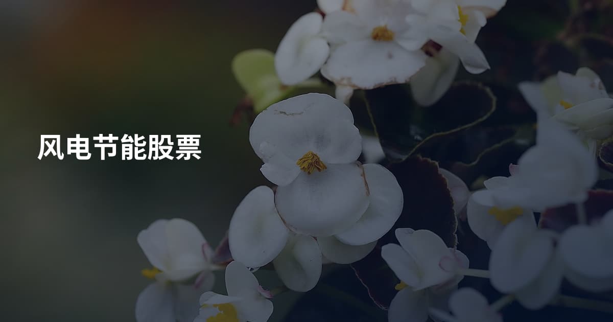 风电节能股票