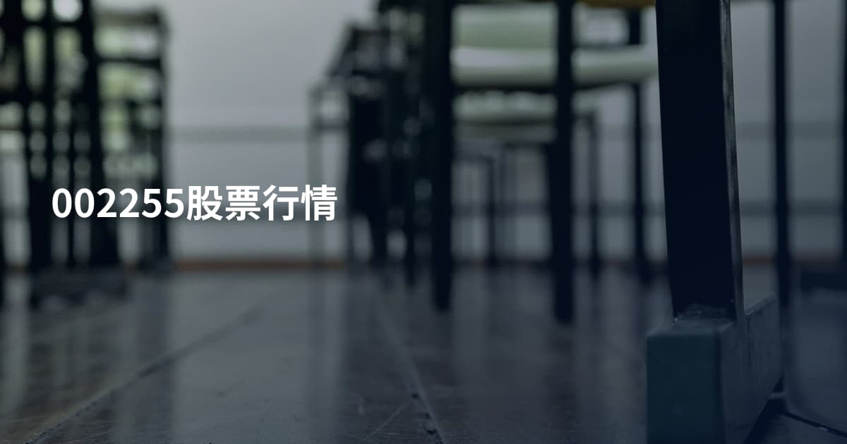 002255股票行情