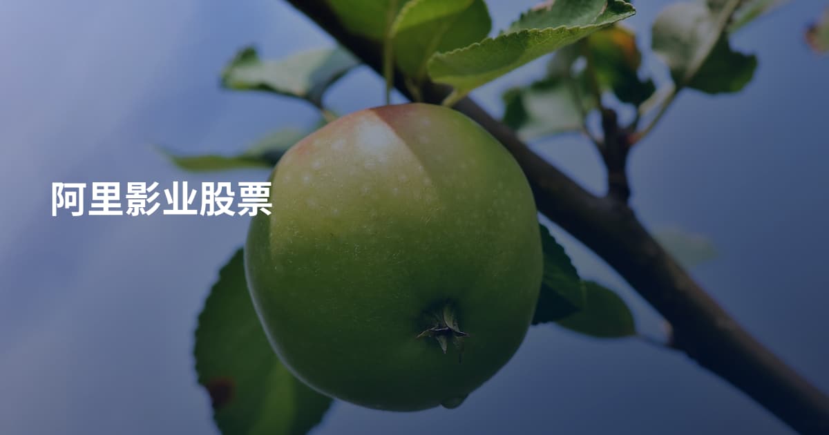 阿里影业股票