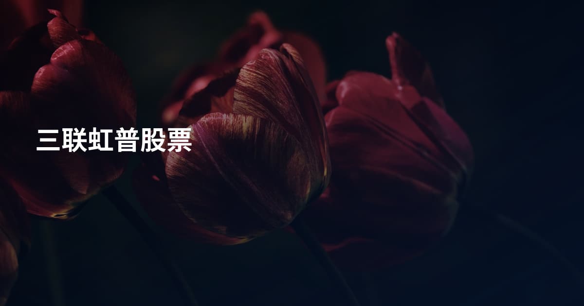 三联虹普股票