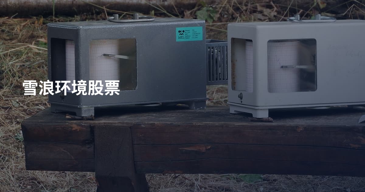 雪浪环境股票