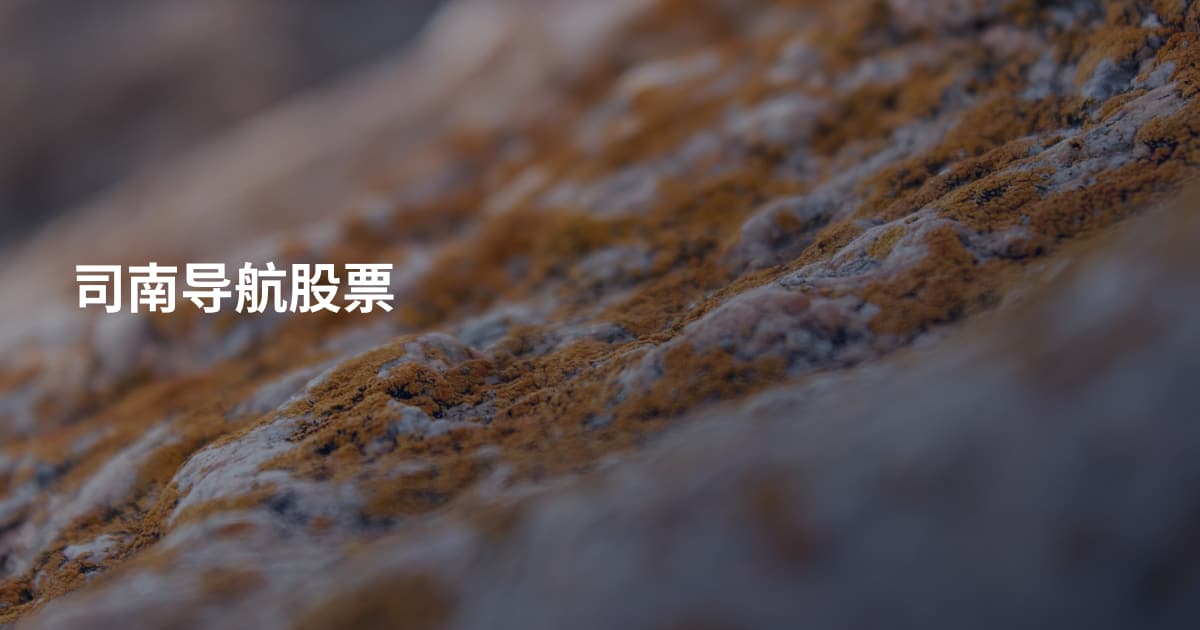 司南导航股票