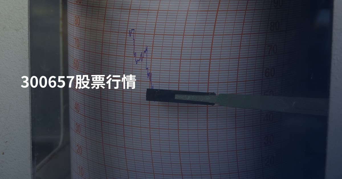 300657股票行情