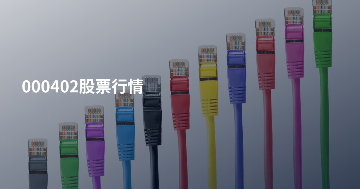 000402股票行情
