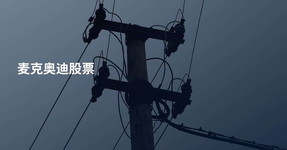 麦克奥迪股票