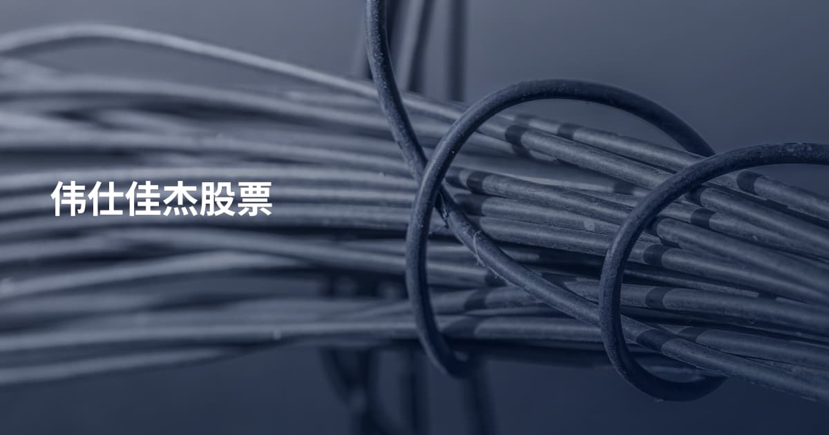 伟仕佳杰股票