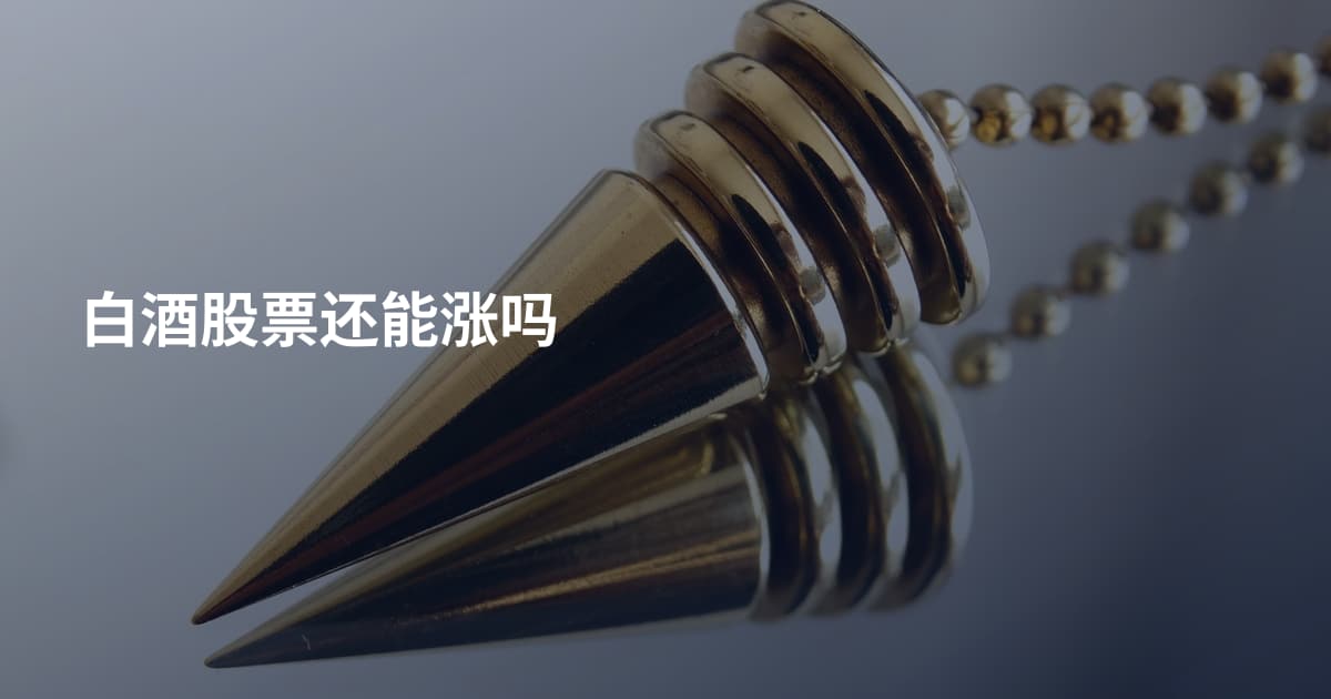 白酒股票还能涨吗