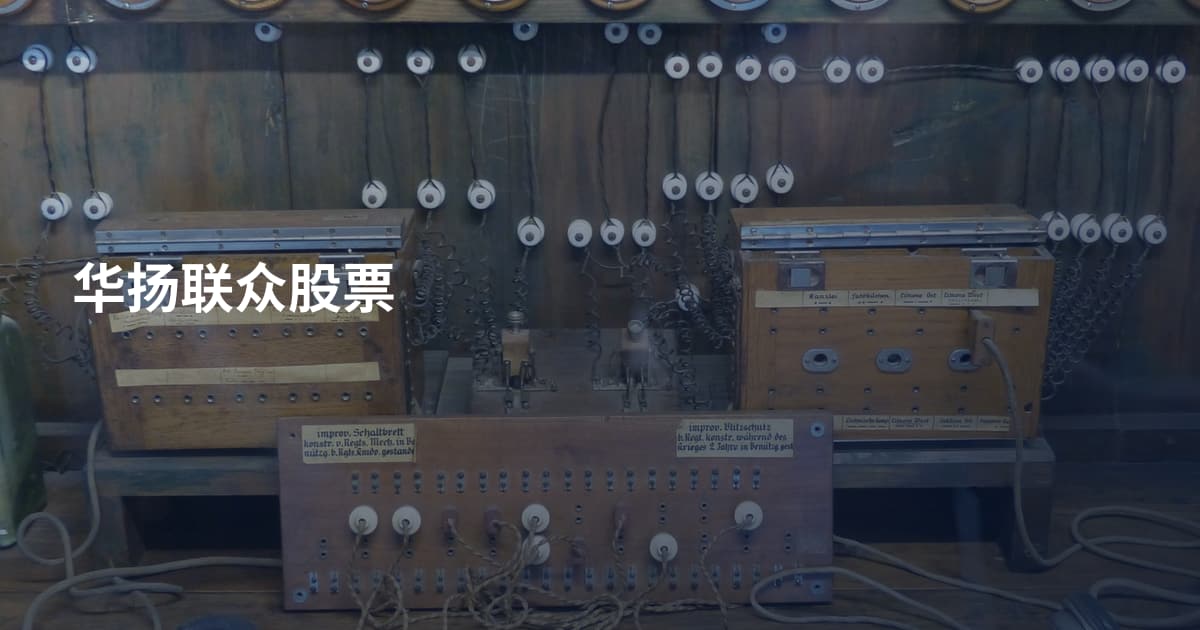 华扬联众股票