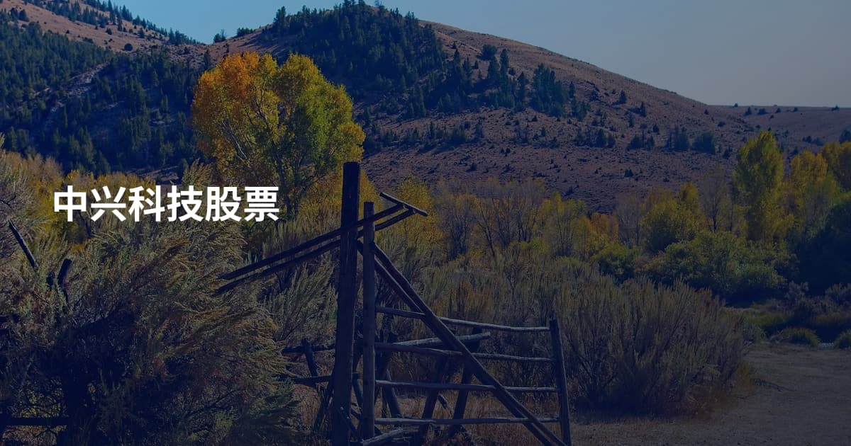 中兴科技股票