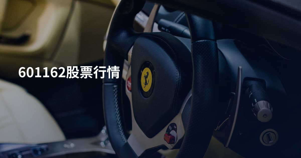 601162股票行情