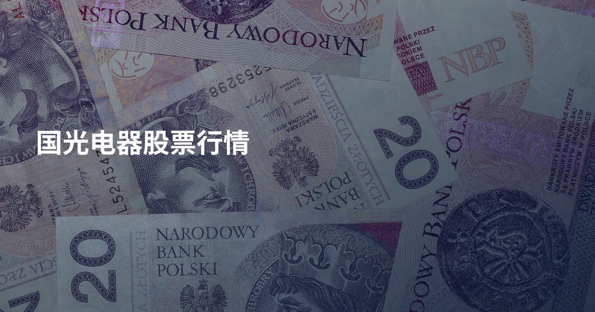 国光电器股票行情