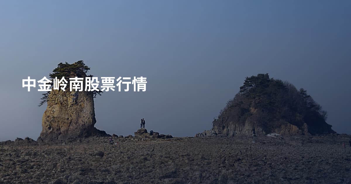 中金岭南股票行情