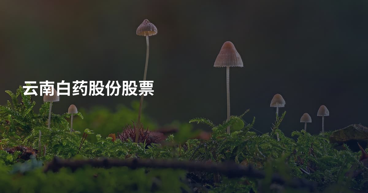 云南白药股份股票