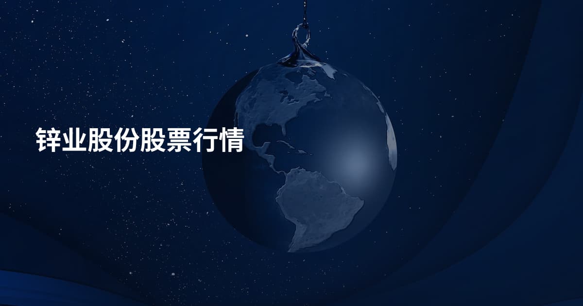 锌业股份股票行情