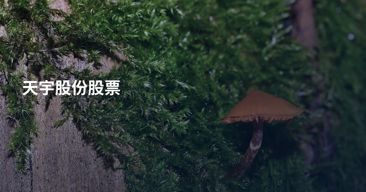 天宇股份股票